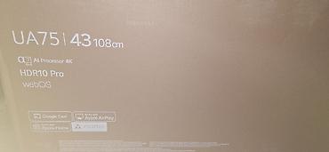 iphone ipad: Yeni Televizor LG NanoCell 43" 4K (3840x2160) — 1