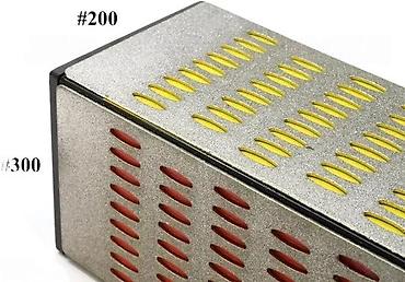 Ostali pribor i dodaci za alate: Dijamantski kamen za oštrenje 4-u-1 sa postoljem - Profesionalni — 2