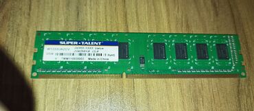 Masaüstü kompüterlər və iş stansiyaları: Super Talent DDR3 1333MHz RAM – 2GB Brend: Super Talent Model