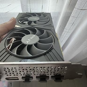 ПК жана ноутбуктар үчүн комплектөөчүлөр: Видеокарта PNY GeForce RTX 4060 8GB Б/У — 3