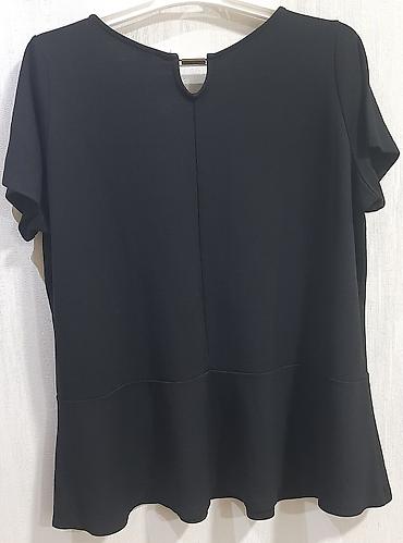 Digər kişi geyimləri: Qara qadın bluzası – MS Mode, ölçü XXL - Rəng: Dərin qara - Model — 2