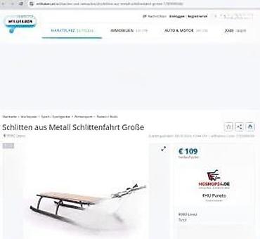 Ostali zimski sportovi: Sanke od metala sa drvenim letvicama – robusne i stabilne za uživanje — 15