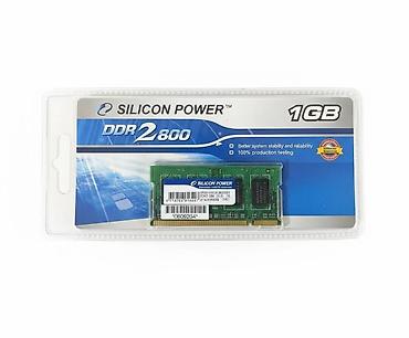 dtf printer: Оперативная память So DIMM DDR2 1GB PC6400 (800MHz) Silicon Power — 1