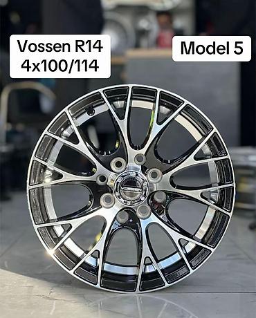 masın satısı: Yüngül lehimli disk kolleksiyası – Vossen və HRE - Vossen R14, bolt — 1