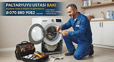 Paltaryuyan ustası – Bakı Xidmətlər: - Paltaryuyan maşınlarının