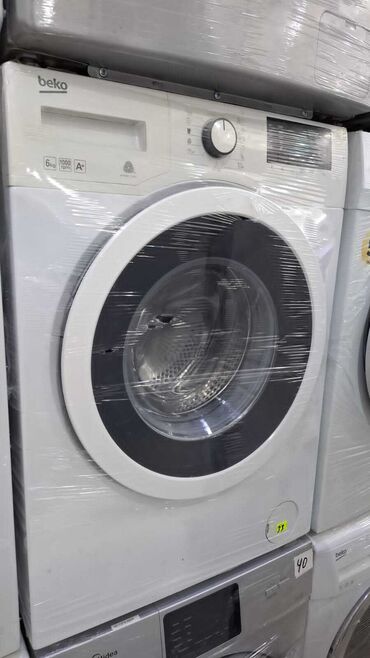 Paltaryuyan maşınlar: Paltaryuyan maşın Beko, 6 kq, İşlənmiş, Avtomat, Qurutmasız, Kredit yoxdur