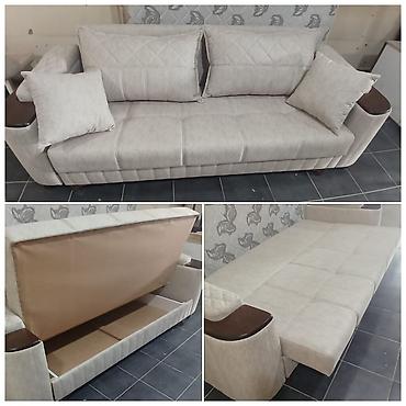 Divan 370 Azn. Olcu 120*230. Acilir ve Bazali. Baki daxili catdirma