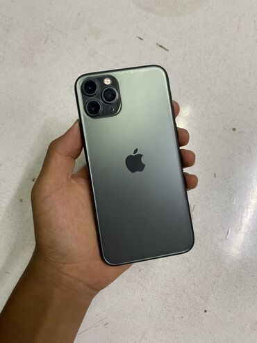 кнопочный телефон с ватсапом бишкек: IPhone 11 Pro, 64 ГБ, Matte Midnight Green