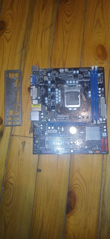 plata ddr3: Материнская плата ASRock H55M-LE, Б/у