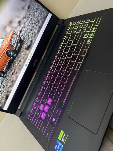 MSI: Əla vəzziyətdə. Problemsiz sağlam noutbuk. Çox az işlənib. Bütün Güclü — 6