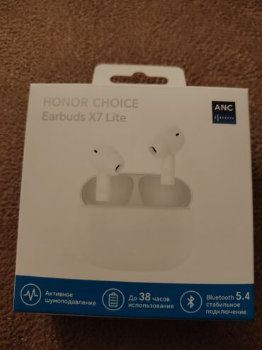 Qulaqcıqlar: Yeni Simsiz (Bluetooth) Qulaqcıqlar, Honor, rəng - Ağ