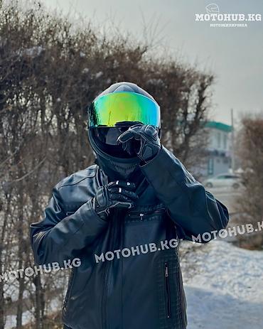 Шлемы: Мото-Шлем для Скутера с Двойным Визором - Тип: интеграл (full-face) — 4