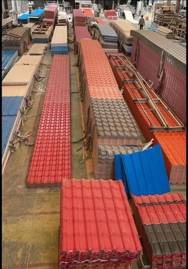 Çerepitsa: Metal dam örtükləri, rəng - Qırmızı, Pulsuz çatdırılma, Zəmanətli, Kredit yoxdur — 3