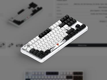 gmmk pro: Клавиатура, Dark Project, Механическая, Проводное подключение, Размер: 80% — 6