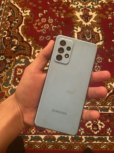 islenmis xaladenlik: Samsung Galaxy A52s 5G, 128 GB, rəng - Mavi, Barmaq izi — 2