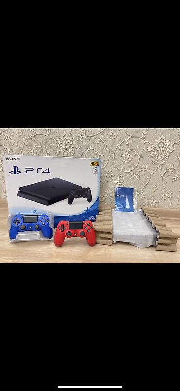 продаю сони плейстейшен 4: Продаю Sony PlayStation 4 slim 500 гб 1 джойстик (люкс). Могу 2( — 1