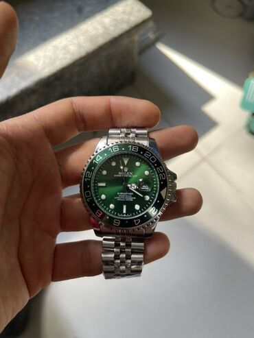 золотые часы женева 750 пробы мужские: Qol saatı, Rolex, rəng - Yaşıl