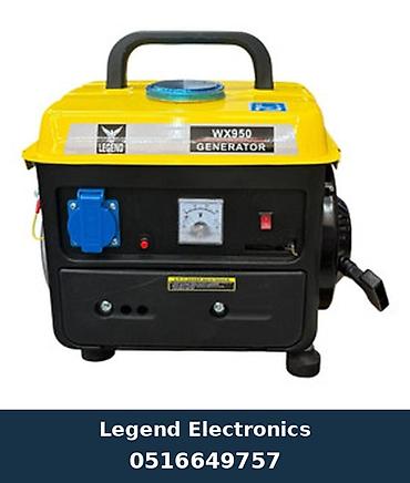ipi: Elan başlığı: Generator LEGEND Benzin WX-950 Elan mətni: LEGEND — 1