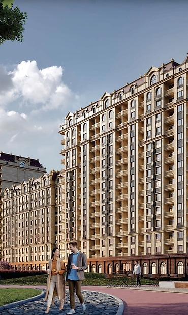 Продажа квартир: 1 комната, 46 м², Душанбинка Элитка, 4 этаж, ПСО (под самоотделку) — 1