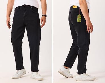 Джинсы: Мужские джинсы ROSSOJA - Посадка: средняя, классическая пятикарманная — 3