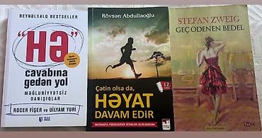 Kitablar və jurnallar: Satılır: 3 kitab - “Hə cavabına gedən yol: Məğlubiyyətsiz danışıqlar” — 1