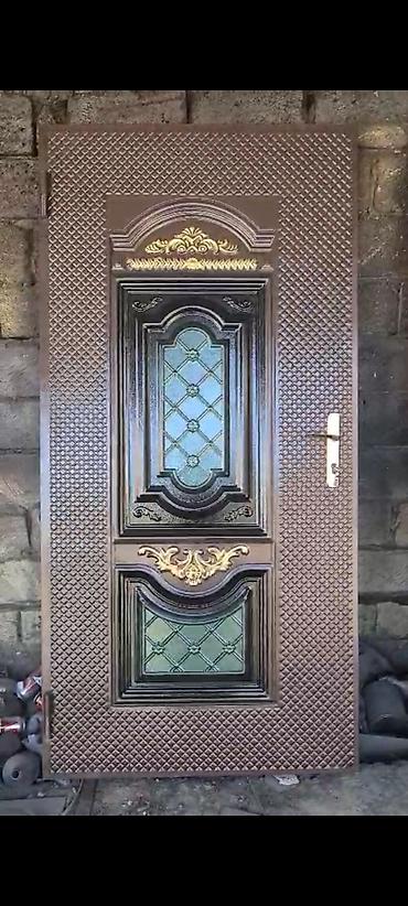 qapi demir qapi seyf qapi: Metal giriş qapıları – dekorativ relyefli dizayn Məhsul — 5