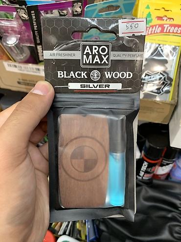 wistful aroma: Ароматизатор для автомобиля Aromax Black Wood Silver. - Тип — 1