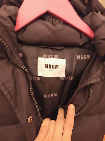 paltolar 2024: MSGM Kids qış paltosu – qara rəng, uzun model - İsti, yüngül və — 4