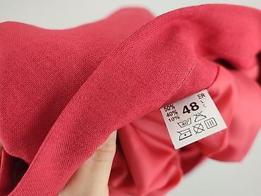 malinowa spódnica: Spódnica damska, rozmiar 4XL — 5