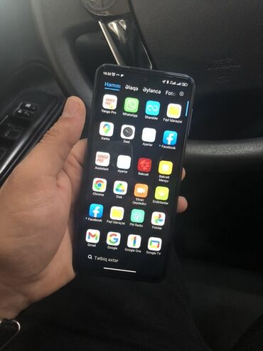 099 ile nomre: Redmi Note 9S, 64 GB, rəng - Göy, Barmaq izi, İki sim kartlı, Face ID