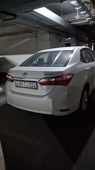toyota diskləri: Toyota Corolla: 1.6 l | 2014 il Sedan — 7