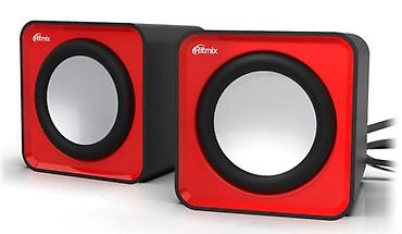 dinamik satilir: Ritmix SP-2020 Black+Red / 5W (2*2.5W), 45mm, USB, jack 3.5mm — 1