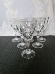 Čaše: Case nove kristal d'Argues Flamenco za zestoko pice iz 80ih — 10