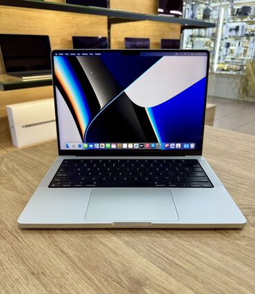 лабабой стекло в телефоне: Ультрабук, Apple, 16 ГБ ОЭТ, Apple M1 Pro, 14 ", Колдонулган, Татаал эмес тапшырмалар үчүн, эс тутум SSD
