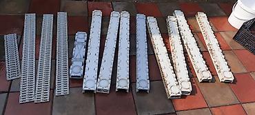 bag isiqlari: Plastik yağış-drenaj kanalı seti - Material: yüksək möhkəmliyə malik — 4