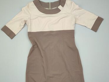 brązowa spódnice ołówkowe: Sukienka, M, stan - Dobry