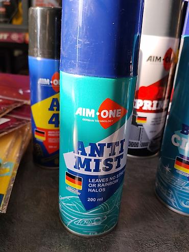 муравьиный спирт: Антизапотеватель стекол AIM-ONE Anti Mist, 200 мл - Назначение — 1