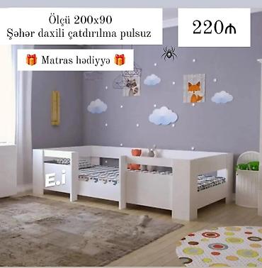 Çarpayılar: Yeni, Təknəfərlik çarpayı, Matras ilə — 1