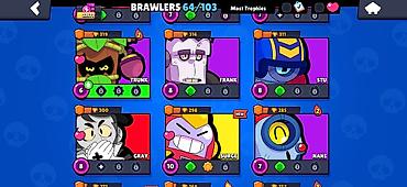Другое: Brawl Stars hesabı - Kuboklar: 22,677 (ən yüksək 22,680), Trophy Road — 6