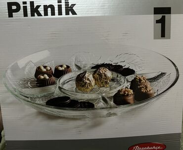 посуда для фрукты: Стеклянная менажница Pasabahce «Piknik» - Материал: прозрачное lalafo.kg да посуда для фрукты: Стеклянная менажница Pasabahce «Piknik» - Материал: прозрачное