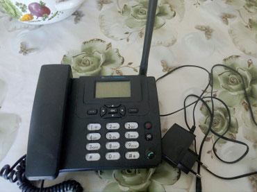 Стационарные телефоны: Продам безпроводной телефон кыргызтелеком. с номером. можно подключить