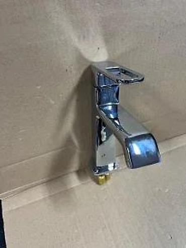 Slavine: Delta Vellum – jednoručna slavina za lavabo, hrom - Moderan kvadratni — 12