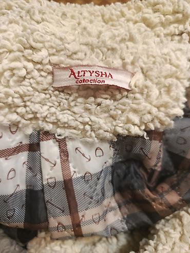 Пальто: Тёплое пальто из искусственного меха «шубка» от ALTYSHA Collection. - — 4