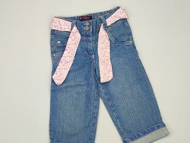 kurtki przeciwdeszczowe dla dziewczynki: Spodnie 3/4 DenimCo, 5-6 lat, Bawełna, stan - Bardzo dobry
