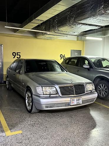 Mercedes-Benz S-Class: 1996 г., 5 л, Автомат, Бензин, Седан