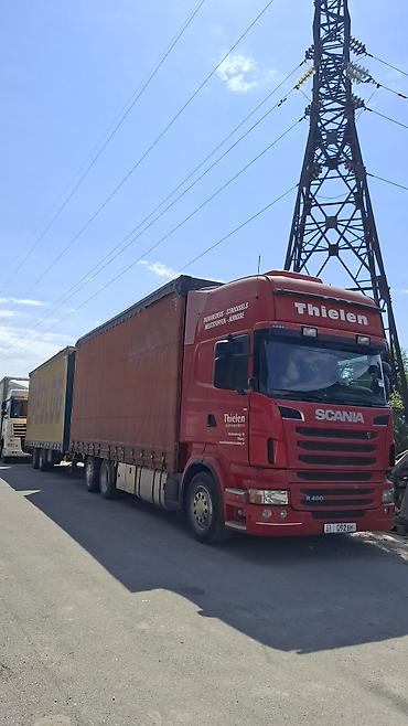 Тягач, Scania, 2012 г., Тентованный