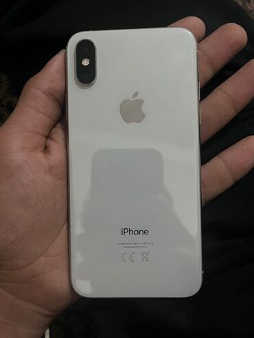 Opel: IPhone X, Серебристый, Face ID