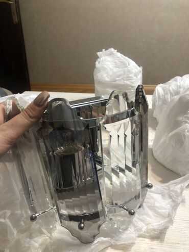 uşaq otağı ucun cılcıraq: Kristal divar bra – dekorativ işıqlandırma - Material: qalın kəsimli