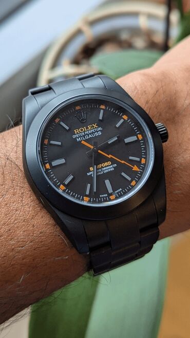 Qol saatları: Yeni, Qol saatı, Rolex, rəng - Qara — 16