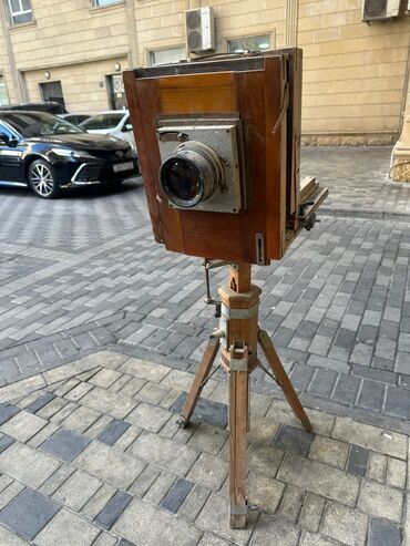 ретро: Antik fotoaparat – nadir kolleksiya əşyası! Təsvir: Kolleksiyaçılar